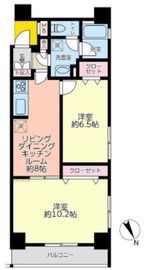 アールケープラザ横浜関内 2階 間取り図