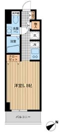 モノトーノ門前仲町 702 間取り図