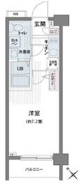 エコロジー都立大学レジデンス 504 間取り図