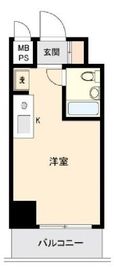 ONE ROOF FLAT NISHIWASEDA 702 間取り図