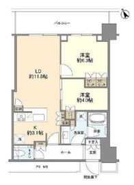 THE TOWER JUJO (ザ・タワー十条) 22階 間取り図