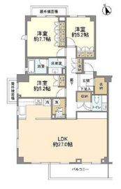PATH世田谷下馬 3階 間取り図