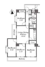 オーキッドレジデンス練馬北町 211 間取り図
