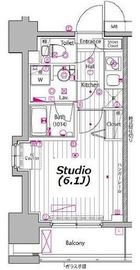 ガーラ・プレシャス川崎 5階 間取り図