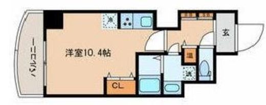 クレスト本郷 602 間取り図