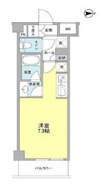 リバーレ蒲田仲六郷 104 間取り図