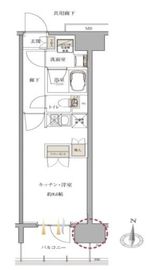 サンクレイドル海老名 2階 間取り図