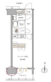 サンクレイドル海老名 3階 間取り図