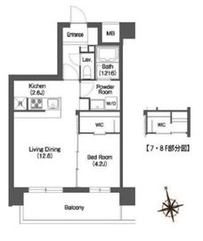 アビティ宮前平 601 間取り図