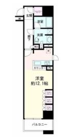 グレーシア横浜関内クオリテ 7階 間取り図
