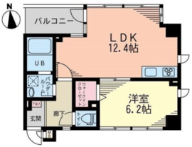 CloveR a85 (クローバーa85) 601 間取り図