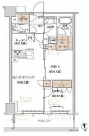 プライムネクサス大森北 638 間取り図