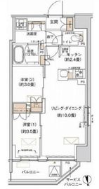 プライムネクサス大森北 620 間取り図