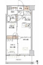 プライムネクサス大森北 623 間取り図