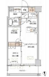 プライムネクサス大森北 631 間取り図