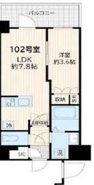 (仮称)アルカンシエル新宿大京町 102 間取り図