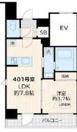 (仮称)アルカンシエル新宿大京町 401 間取り図