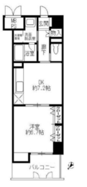 ワイズ新横浜 1005 間取り図