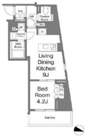 パークリュクス神田多町 6階 間取り図
