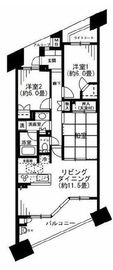 プライマルシティ 7階 間取り図