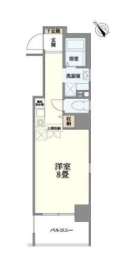 お茶ノ水リバーサイド 803 間取り図