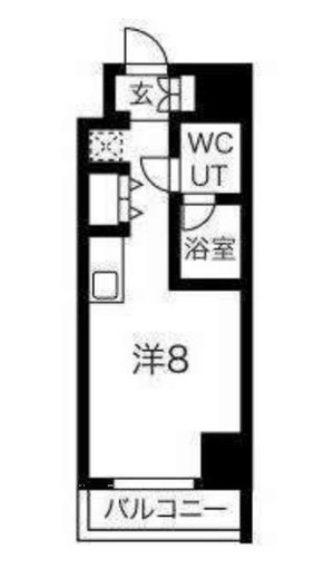 クラリッサ川崎ブルーノ 405 間取り図