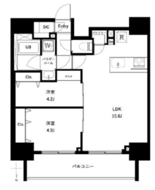 アーバンパーク王子Ⅱ 1201 間取り図