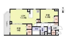 コモド戸越 301 間取り図