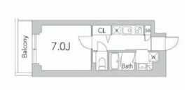 グランデュオ西荻窪 (GranDuo Nishiogikubo) 402 間取り図
