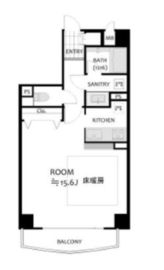 スカーラ代官山 6階 間取り図