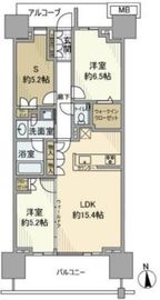 グランドメゾン品川シーサイドの杜 14階 間取り図