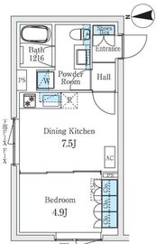 STANDZ柿の木坂 301 間取り図