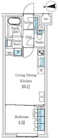 STANDZ柿の木坂 303 間取り図