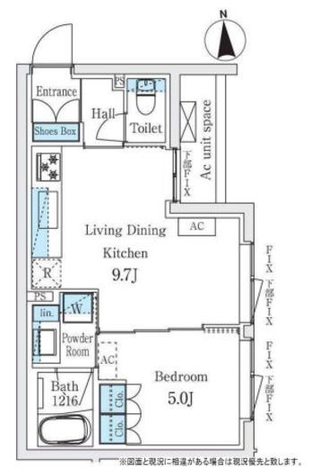STANDZ柿の木坂 312 間取り図
