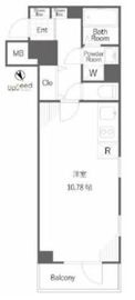 パティーナ代々木公園 4階 間取り図