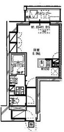 レジディア高円寺 302 間取り図