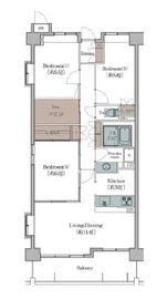 クラシアム大井町 301 間取り図