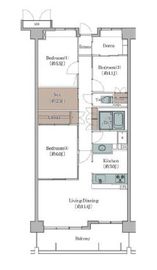 クラシアム大井町 705 間取り図