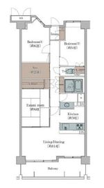 クラシアム大井町 407 間取り図