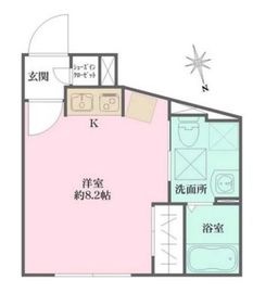 グローリオシェルト杉並方南町 103 間取り図
