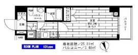 グランドコンシェルジュ広尾 5階 間取り図