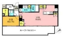 イニシアイオ目黒 6階 間取り図