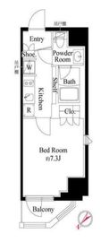 グランパセオ蔵前 601 間取り図