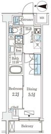 ARKMARK新宿西落合 (アークマーク新宿西落合) 402 間取り図