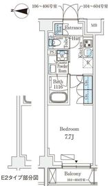 ARKMARK新宿西落合 (アークマーク新宿西落合) 404 間取り図