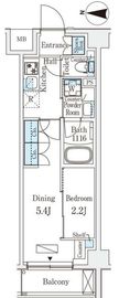 ARKMARK新宿西落合 (アークマーク新宿西落合) 307 間取り図