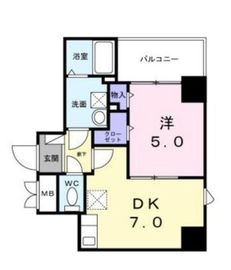ロータス ザ・レジデンス入谷 903 間取り図