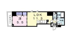 ロータス ザ・レジデンス入谷 203 間取り図