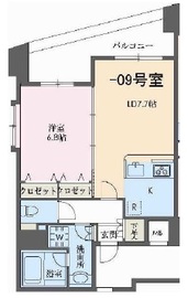 アーバネックス戸越銀座 1009 間取り図