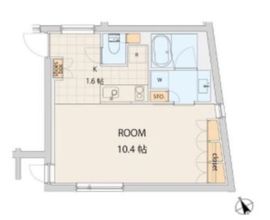 エスセナーリオ若松町 202 間取り図